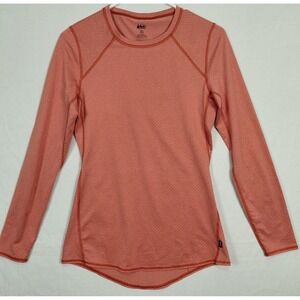 REI Co-op Crew Shirt Women XS Coral Lightweight Base Layer Active Outdoor Hiking